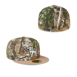 Oakland Athletics Just Caps Camouflage 59FIFTY Fitted Hat