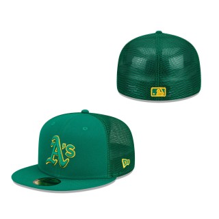 Oakland Athletics 2022 Batting Practice 59FIFTY Fitted Hat Green