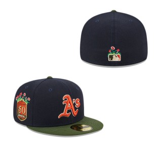 Oakland Athletics Sprouted 59FIFTY Fitted Cap