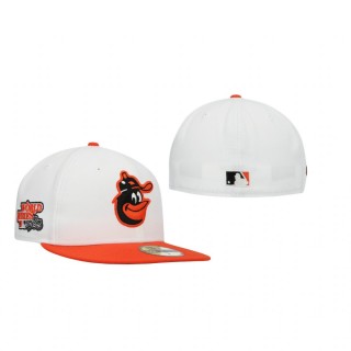 Orioles White Orange 1983 World Series Hat