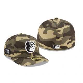 Orioles Camo 2021 Armed Forces Day Low Profile 59FIFTY Hat