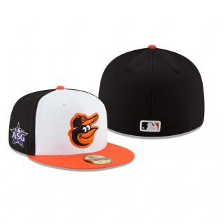 Orioles White 2021 MLB All-Star Game Workout Sidepatch 59FIFTY Hat