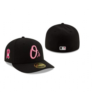 Orioles 2021 Mother's Day Black Low Profile 59FIFTY Cap