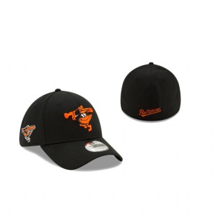 Orioles Black Batting Practice Hat