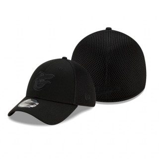 Orioles Black on Black Dashmark Neo 39THIRTY Hat
