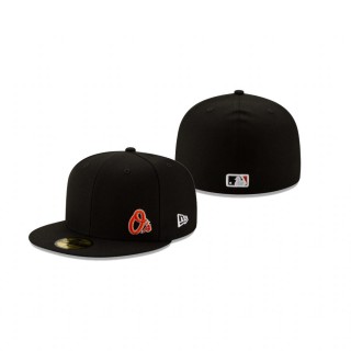Orioles Black Flawless 59FIFTY Fitted Hat