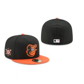 Orioles Black Jackie Robinson Day 59Fifty Fitted Hat