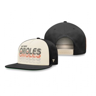 Baltimore Orioles Natural True Classic Gradient Snapback Hat