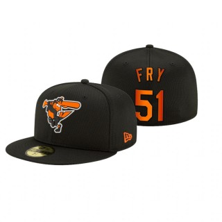 Orioles Paul Fry Black 2021 Clubhouse Hat