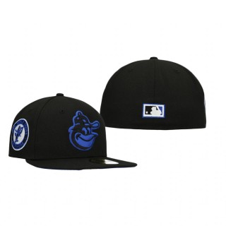 Orioles Black Royal Under Visor Hat
