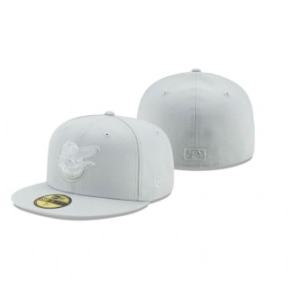 Orioles Gray Spring Color Basic 59FIFTY Fitted Hat