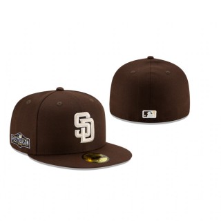 Padres Brown 2020 Postseason Alternate 59FIFTY Fitted Hat