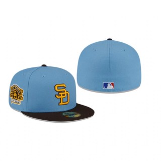 San Diego Padres Blue Just Caps Drop 5 59FIFTY Fitted Hat