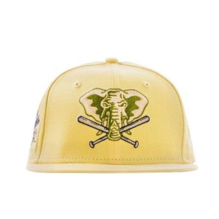 Palace Oakland Athletics Canary Yellows 59FIFTY Fitted Hat