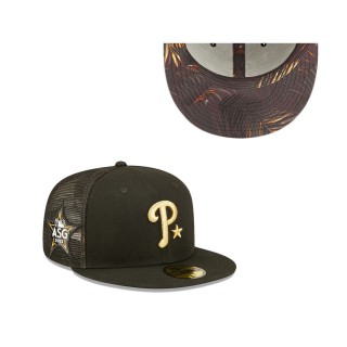 Men's Philadelphia Phillies Black 2022 MLB All-Star Game On-Field 59FIFTY Fitted Hat