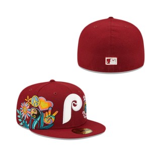 Philadelphia Phillies Groovy 59FIFTY Fitted Hat