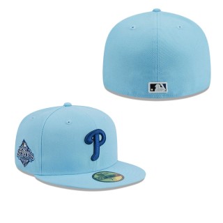Philadelphia Phillies Light Blue Fitted Hat