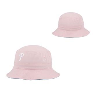 Philadelphia Phillies Pink Ballpark Bucket Hat