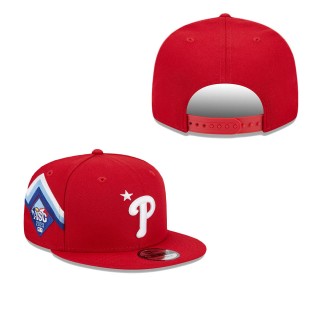 Philadelphia Phillies Red MLB All-Star Game Workout 9FIFTY Snapback Hat