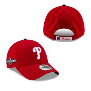 Philadelphia Phillies Red 2023 Postseason 9FORTY Adjustable Cap