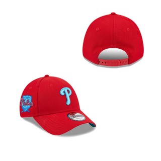 Philadelphia Phillies Red 2023 MLB Father's Day 9FORTY Adjustable Hat