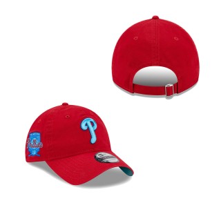 Philadelphia Phillies Red 2023 MLB Father's Day 9TWENTY Adjustable Hat