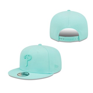 Men's Philadelphia Phillies Turquoise Spring Color Pack 9FIFTY Snapback Hat