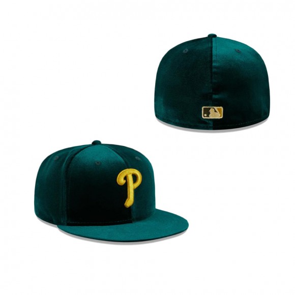 Philadelphia Phillies Vintage Velvet Fitted Hat