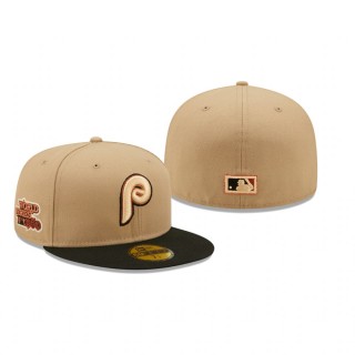 Philadelphia Phillies Brown 1980 World Series Came 59FIFTY Fitted Hat