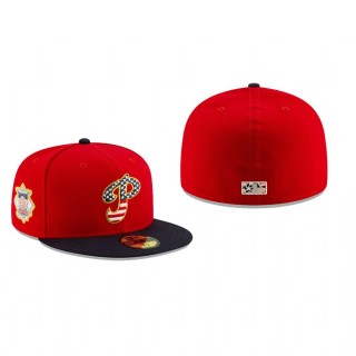 2019 Stars & Stripes Phillies On-Field 59FIFTY Hat
