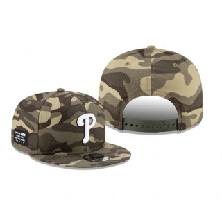 Philadelphia Phillies Camo 2021 Armed Forces Day 9FIFTY Hat