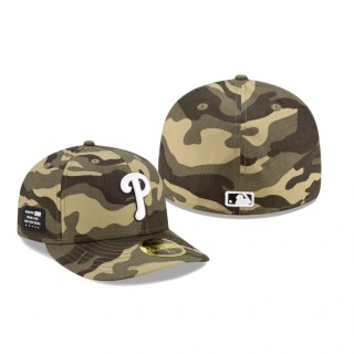 Phillies Camo 2021 Armed Forces Day Low Profile 59FIFTY Hat