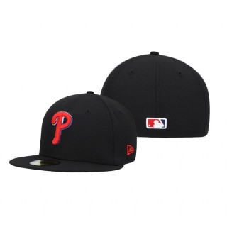 Phillies Black Color Dupe Hat