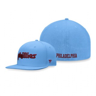 Philadelphia Phillies Light Blue Cooperstown Collection Fitted Hat