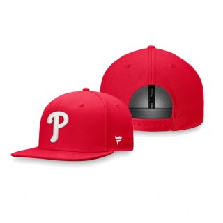 Philadelphia Phillies Red Core Adjustable Snapback Hat