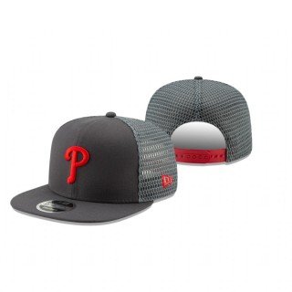 Philadelphia Phillies Graphite Mesh Fresh 9FIFTY Adjustable Hat