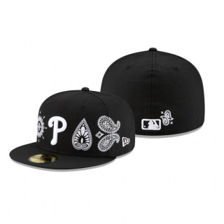Phillies Black Paisley Elements Hat