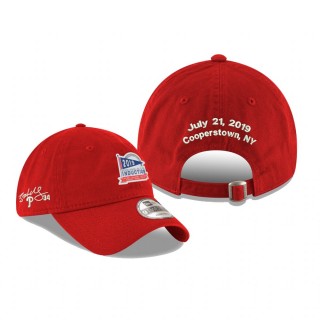 Phillies Roy Halladay Red 2019 Inductee Signature Hall of Fame 9TWENTY Hat