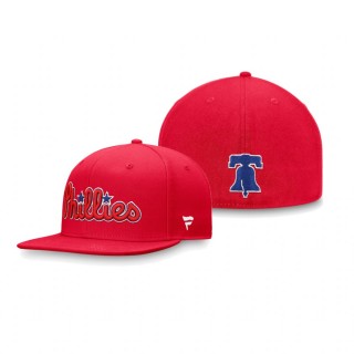 Philadelphia Phillies Red Team Core Fitted Hat