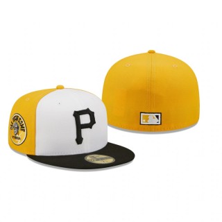 Pirates White Yellow 1974 MLB All-Star Game 59FIFTY Fitted Hat