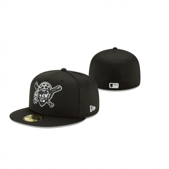 Pirates Black 2021 Clubhouse 59FIFTY Fitted Hat