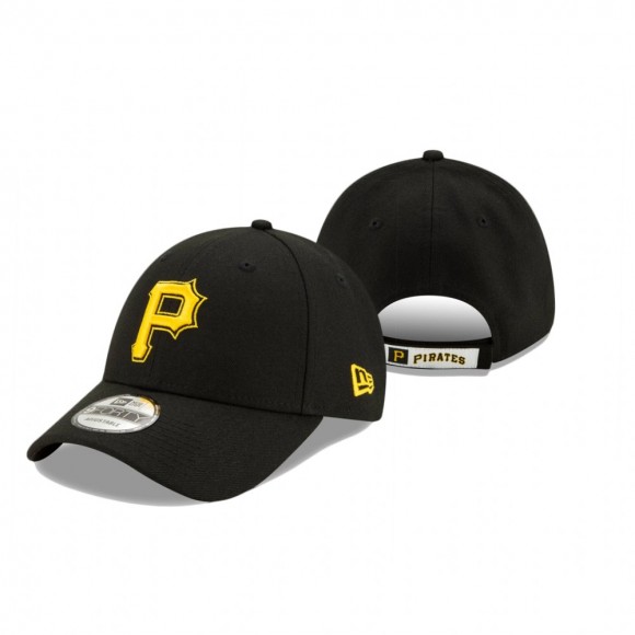 Pittsburgh Pirates Black Alternate 2 The League 9FORTY Adjustable Hat