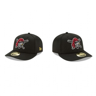 Pirates Clubhouse Black Low Profile 59FIFTY Fitted Hat