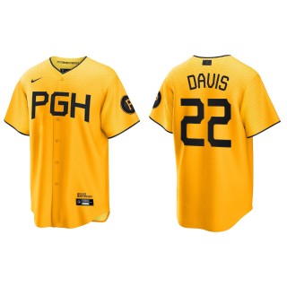 Henry Davis Pirates Gold City Connect Replica Jersey