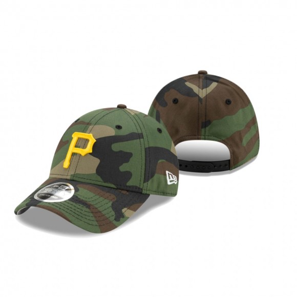 Pittsburgh Pirates Camo Latitude 9FORTY Snapback Hat