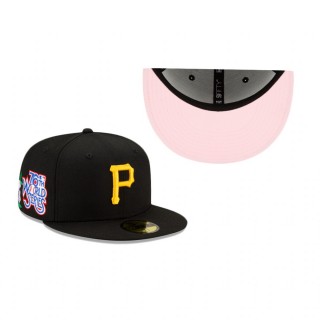 Pirates Black State Flower 59FIFTY Fitted Hat