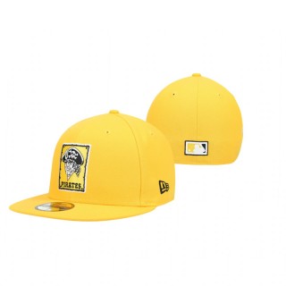 Pirates Tag Turn Gold 59FIFTY Cap