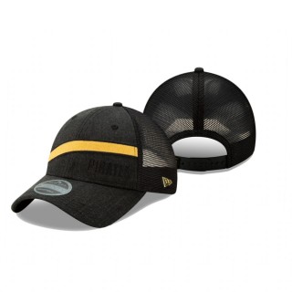 Pittsburgh Pirates Black Trucker Scale 9TWENTY Snapback Hat