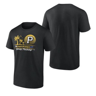 Pittsburgh Pirates Black 2022 MLB Spring Training Grapefruit League Horizon Line T-Shirt