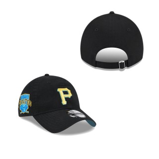 Pittsburgh Pirates Black 2023 MLB Father's Day 9TWENTY Adjustable Hat